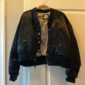Oversized Bomber Jacket